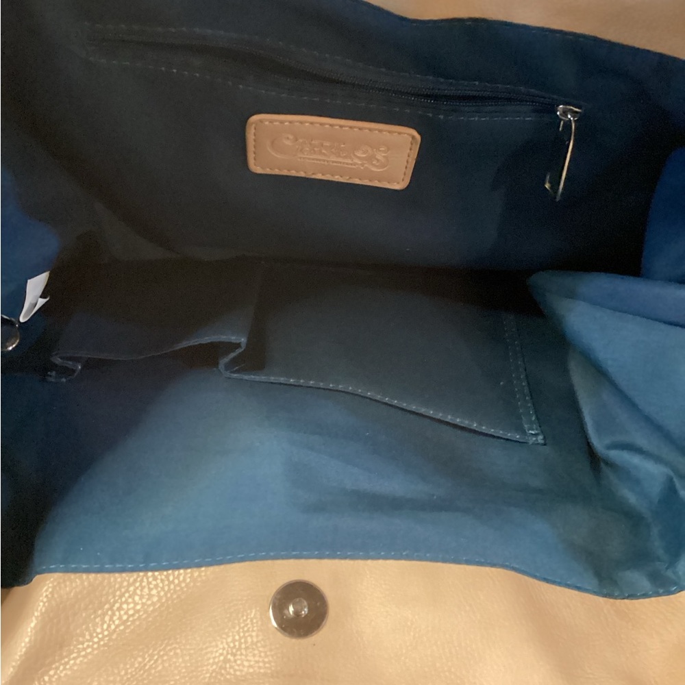 Carlos Santana Large Satchel Animal Print, Leopard, Purse NWOT - Picture 5 of 5